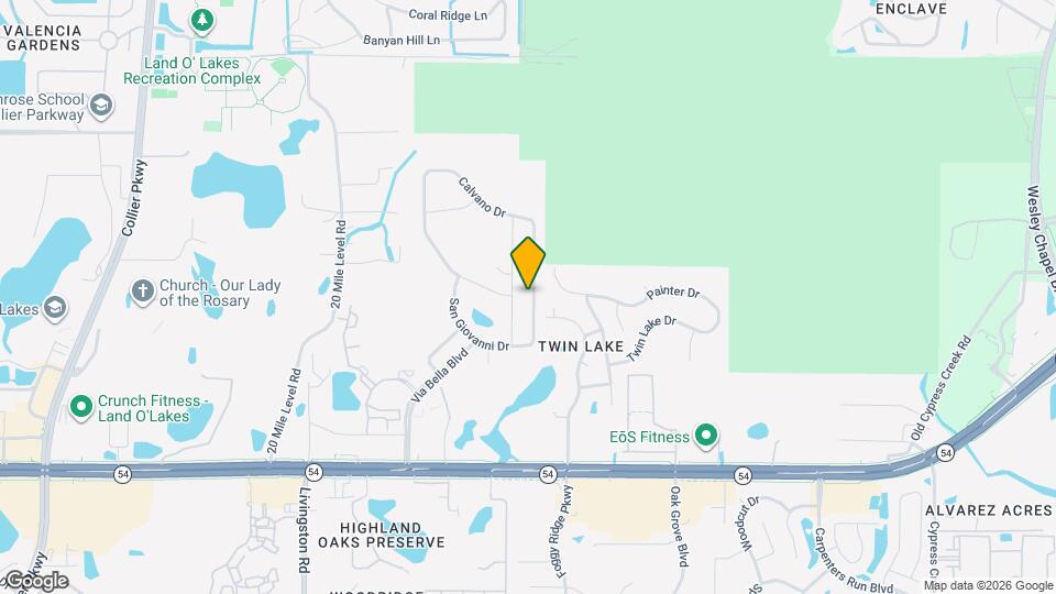 3192 Calvano Dr Map and Location Details