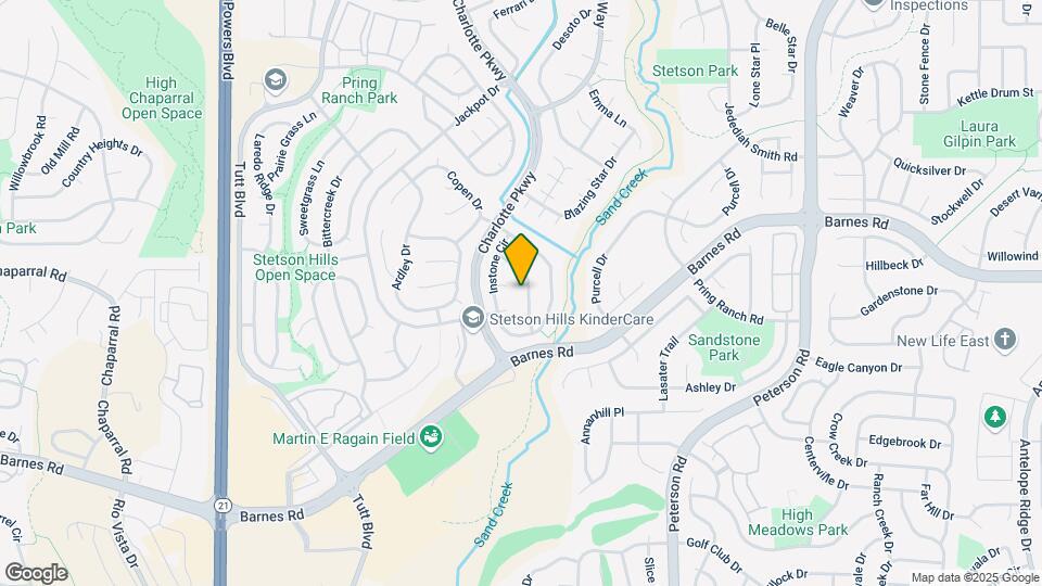 4626 Hotspur Dr Map and Location Details