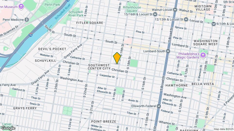 1902 Catharine St Map and Location Details