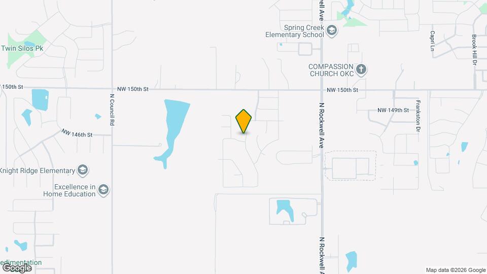 14805 Gravity Falls Ln Map and Location Details