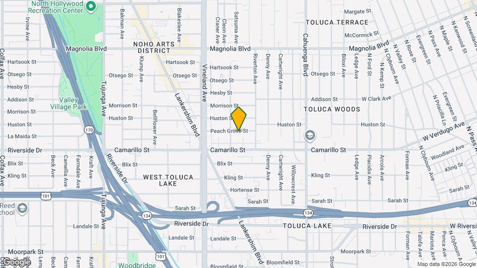 10842 Peach Grove St Map and Location Details