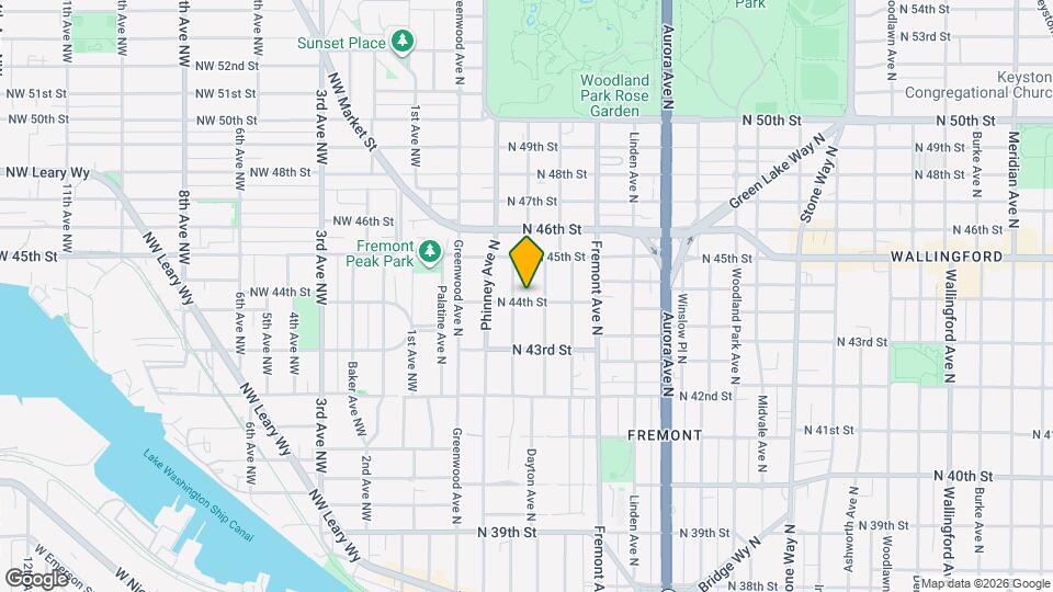 462 N 44th St Map and Location Details
