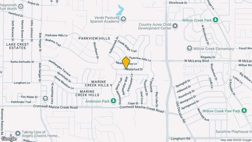 4925 Waterford Dr Map and Location Details
