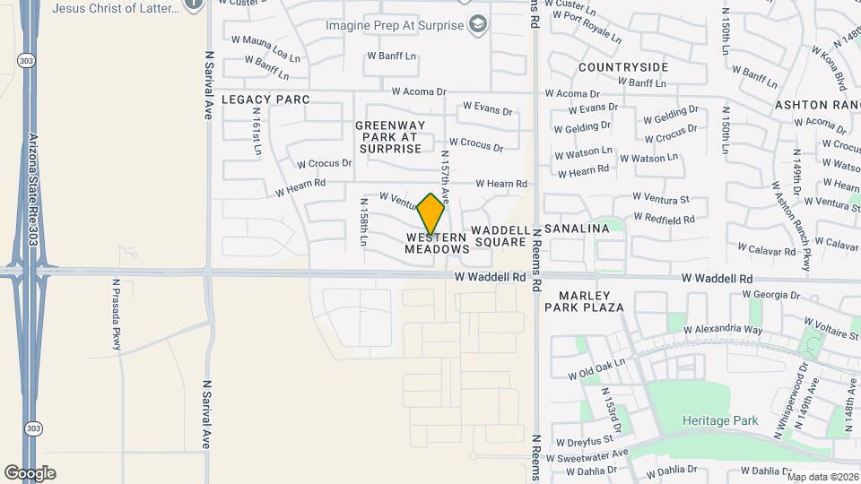 15722 W Calavar Rd Map and Location Details