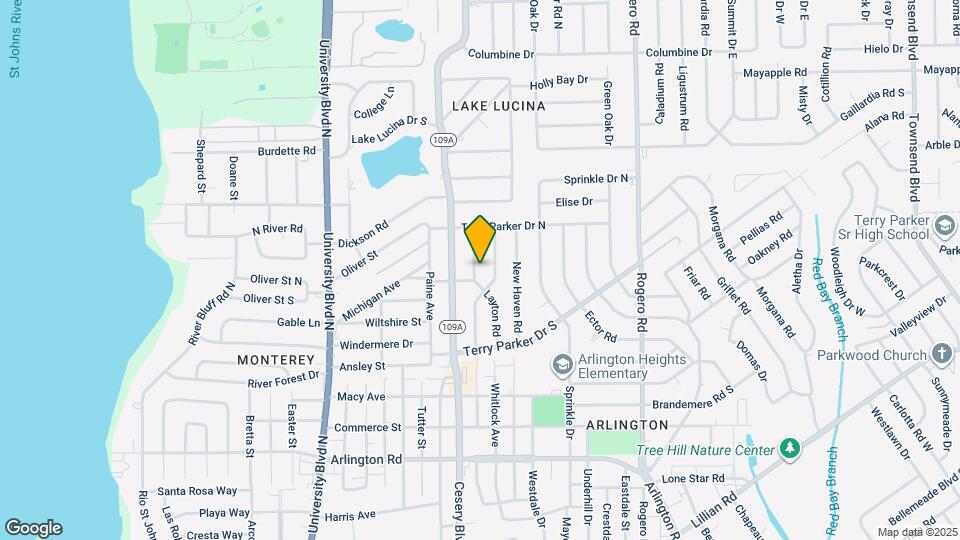1909 Layton Rd Map and Location Details