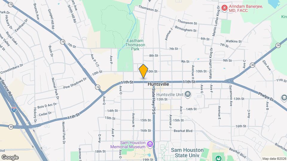 2106 Avenue M Apartments and Nearby Huntsville Apartments For Rent Huntsville, TX