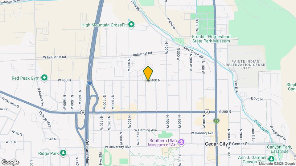 388 N 600 W Map and Location Details