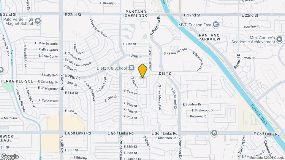 1933 S Palma Pl Map and Location Details