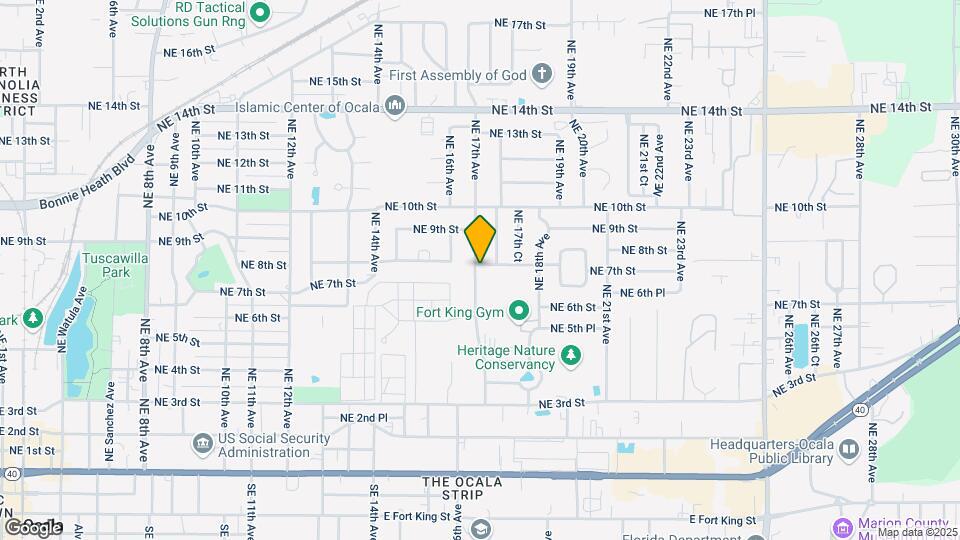 1708 NE 7th St Map and Location Details