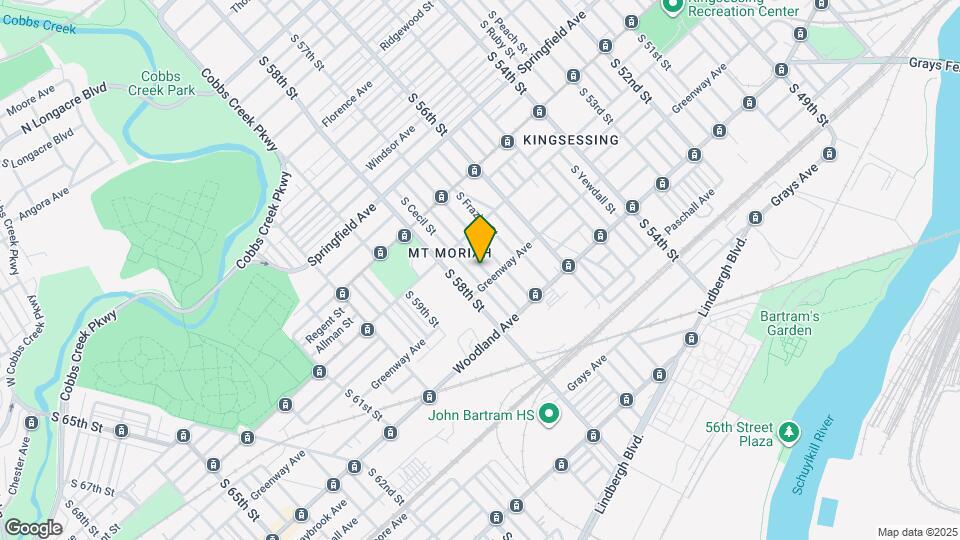 2048 S Alden St Mapa y Detalles de la Ubicación