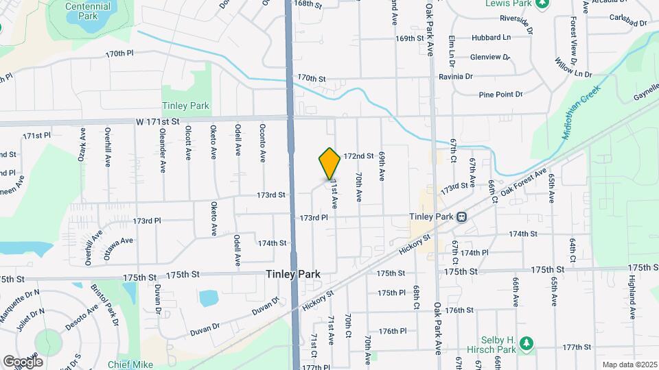 17227 S 71st Ct Map and Location Details