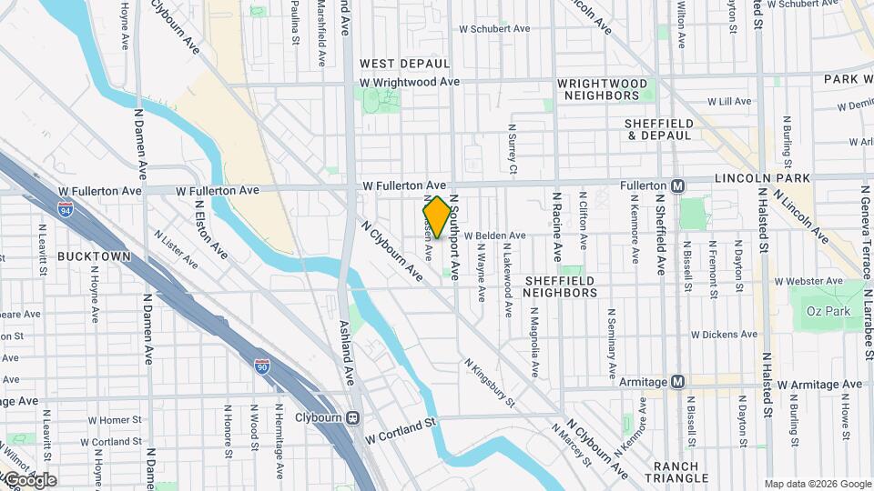 2255 N Janssen Ave Map and Location Details