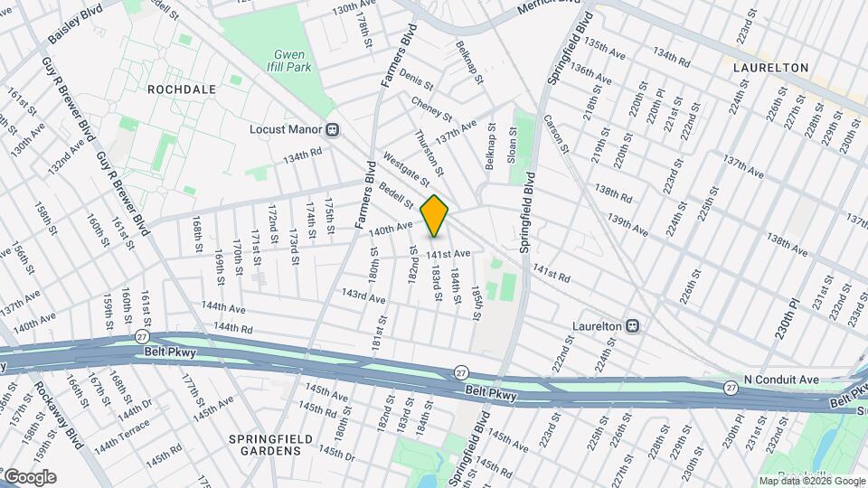 140-35 183rd St Mapa y Detalles de la Ubicación