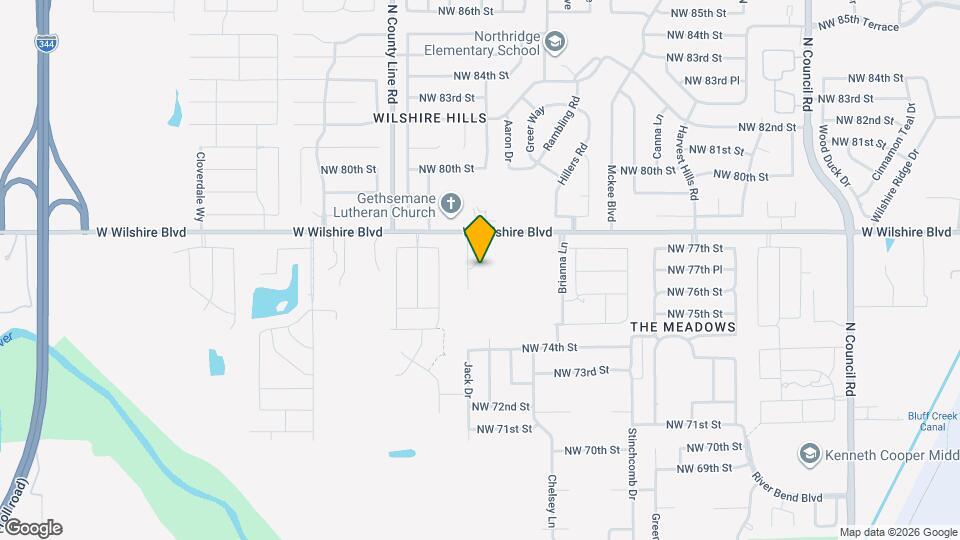 7708 Westhall Pl Map and Location Details