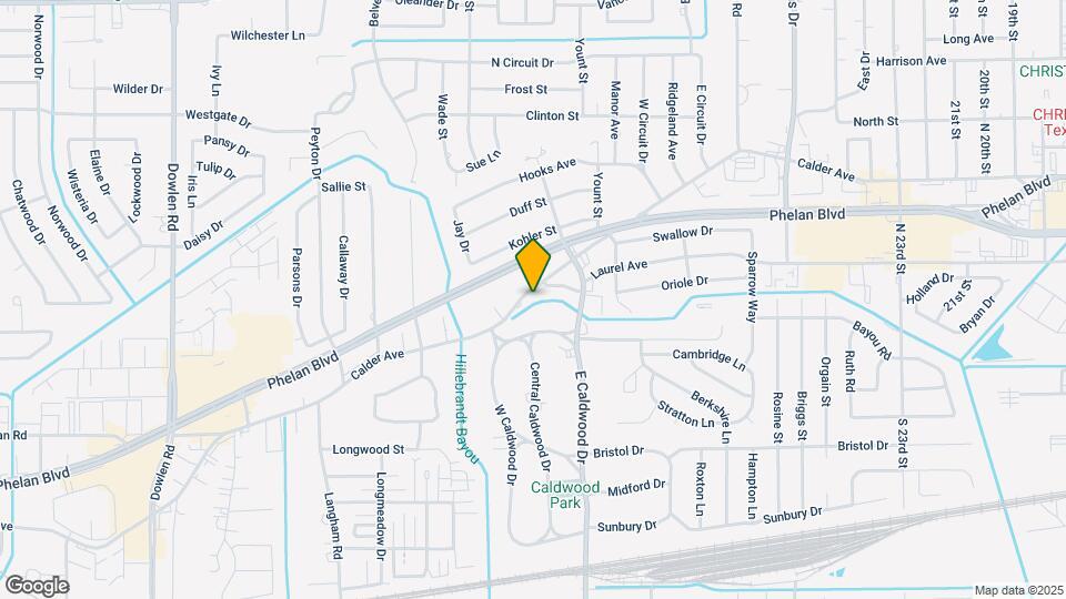 5691 Calder Ave Map and Location Details