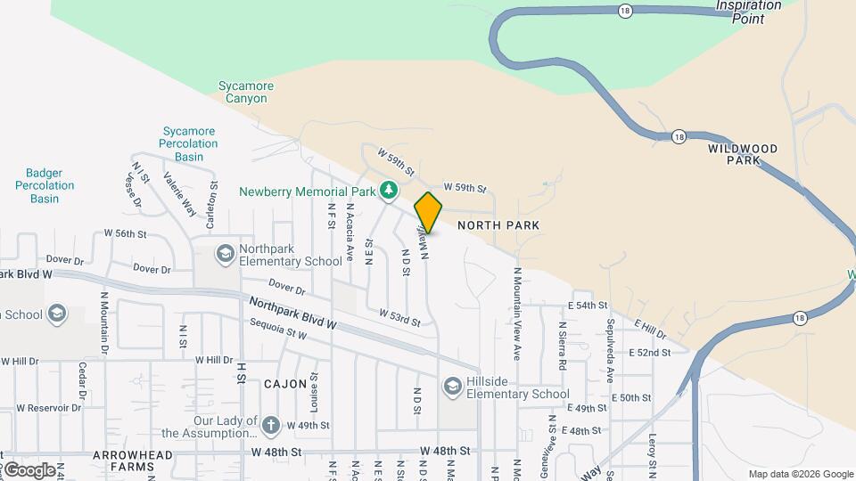 5635 N Mayfield Ave Mapa y Detalles de la Ubicación