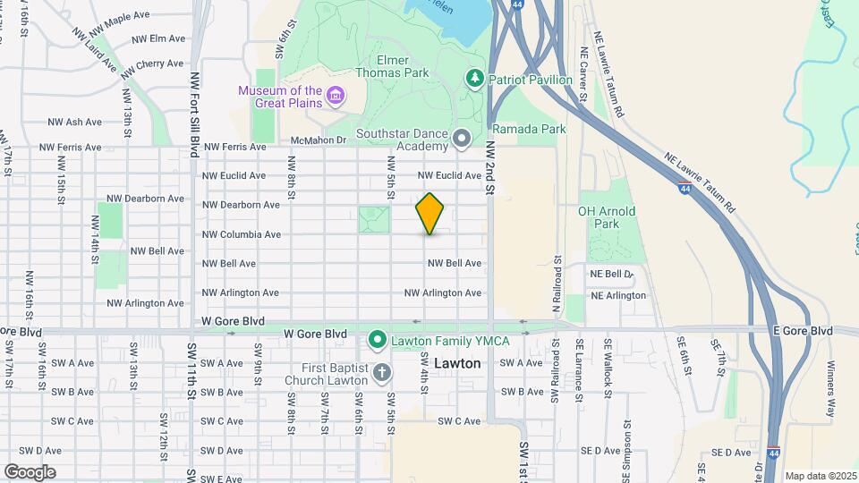 316 NW Columbia Ave Map and Location Details