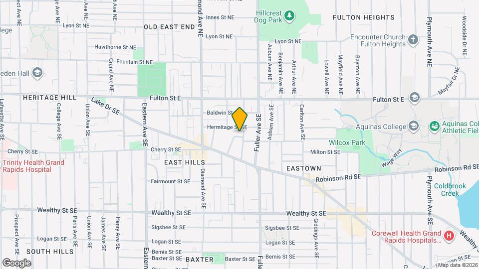 117 Fitzhugh Ave SE Map and Location Details