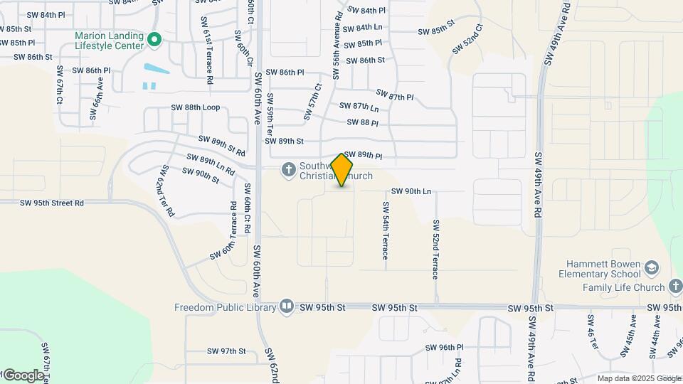 5643 SW 90th Ln Map and Location Details