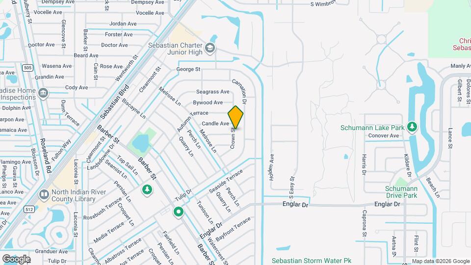 926 Crown St Map and Location Details