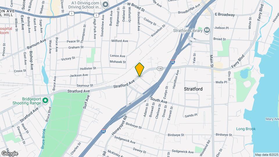 1621 Stratford Ave Map and Location Details