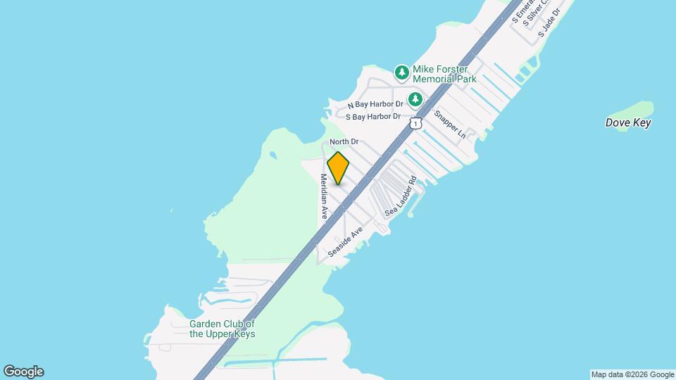 44 Gumbo Limbo Ave, Unit Upstairs Map and Location Details