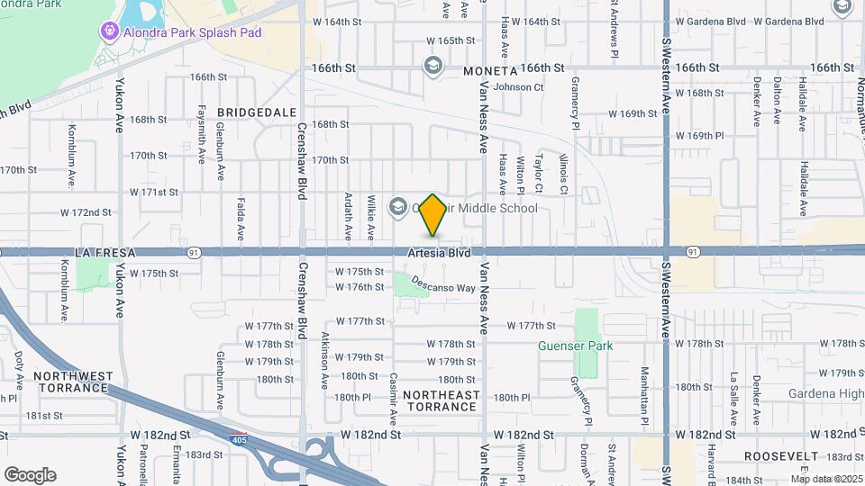 2433 Artesia Blvd Map and Location Details