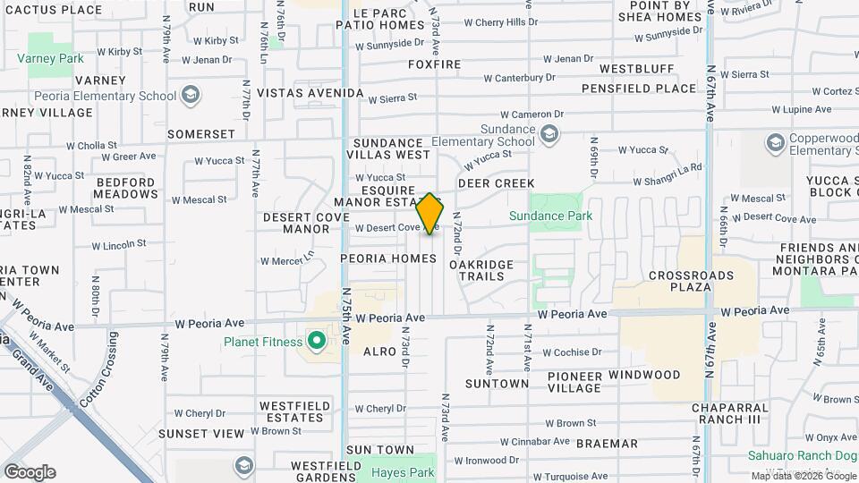 McCoys Mobile Home Ranch Map and Location Details