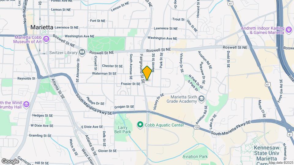 607 Colonial Cir SE, Unit Unit 3 Map and Location Details