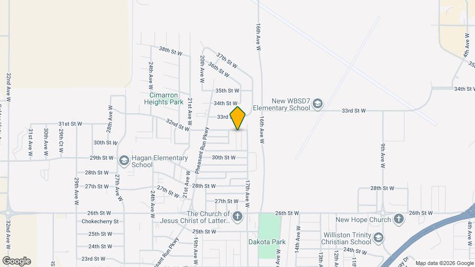 3127 17th Ave W Map and Location Details