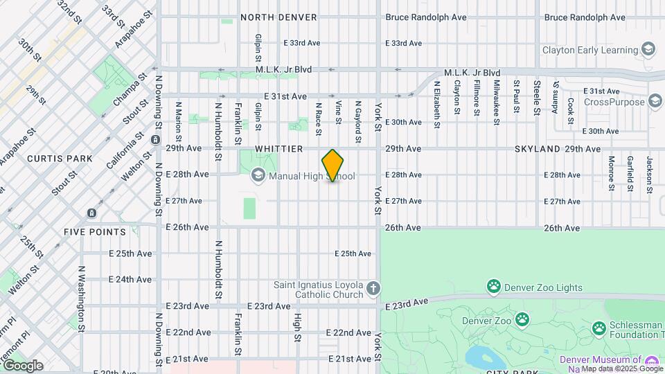 2731 Vine St Map and Location Details