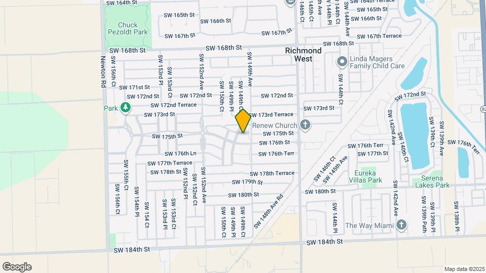 14932 SW 175th St Map and Location Details