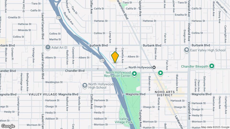 11536 Cumpston St Map and Location Details