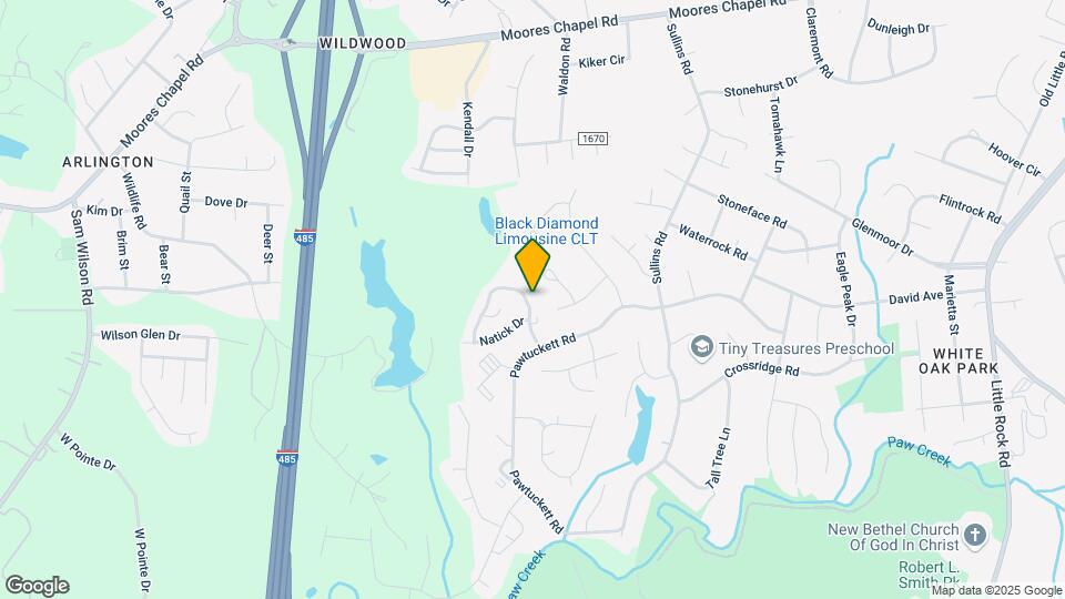 6424 Pennacook Dr Map and Location Details