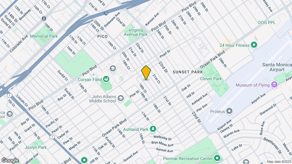2411 20th St Mapa y Detalles de la Ubicación