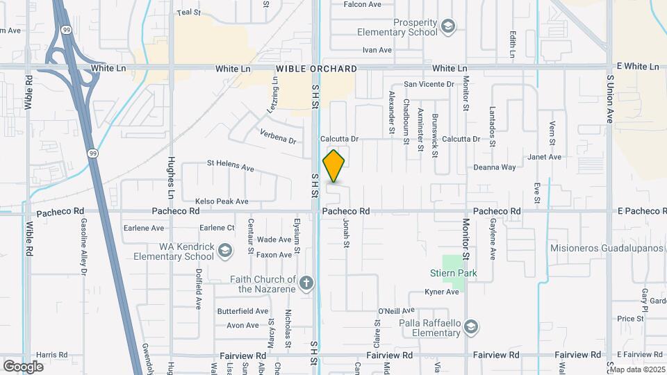 1500 Pacheco Rd Map and Location Details