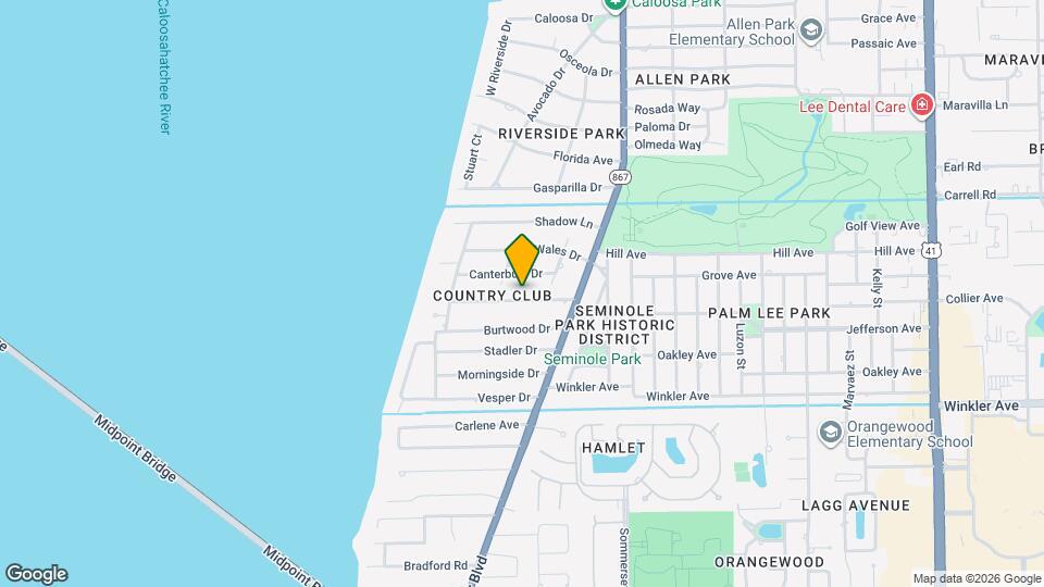 1327 Sunbury Dr Map and Location Details