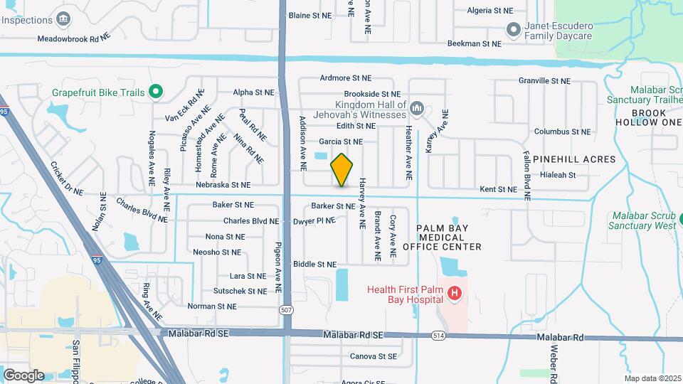 1822 Glenwood St NE Map and Location Details