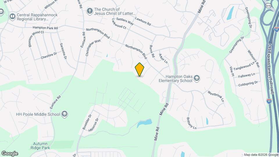 21 Warwick Way Map and Location Details