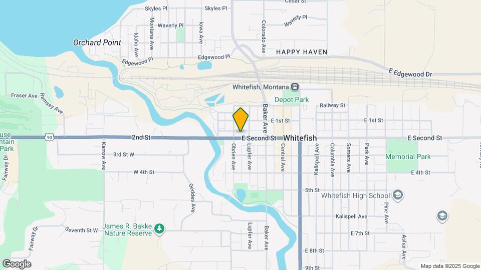 214 E Second St Map and Location Details