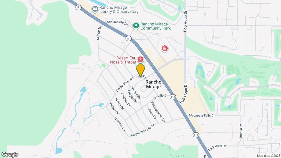 42391 Rancho Las Palmas Dr Map and Location Details