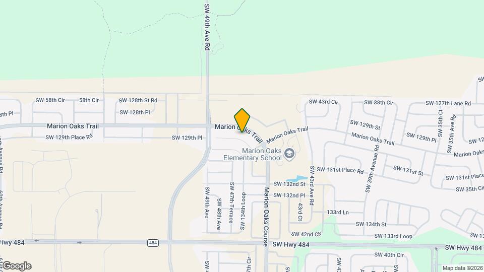 4691 SW 129th Pl Map and Location Details
