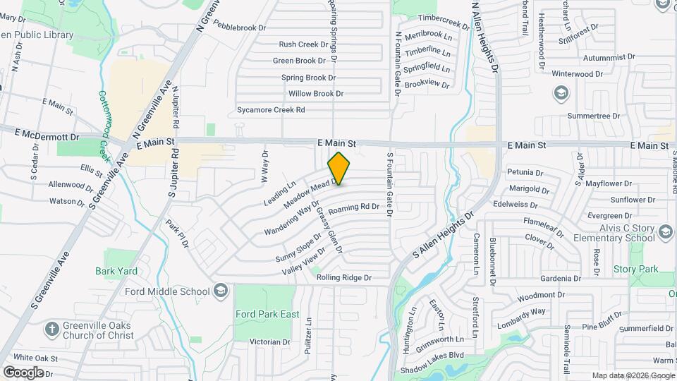 901 Wandering Way Dr Map and Location Details