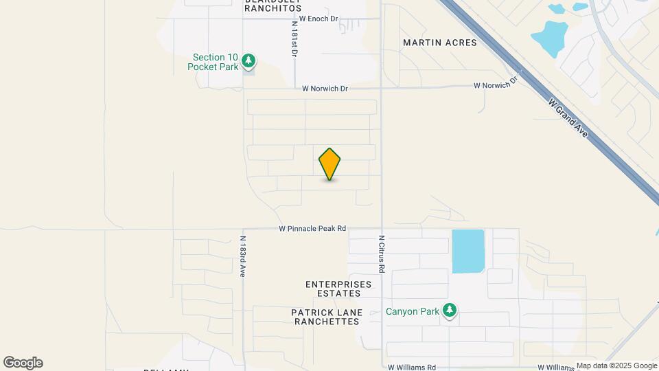 18050 W Creedance Blvd Map and Location Details