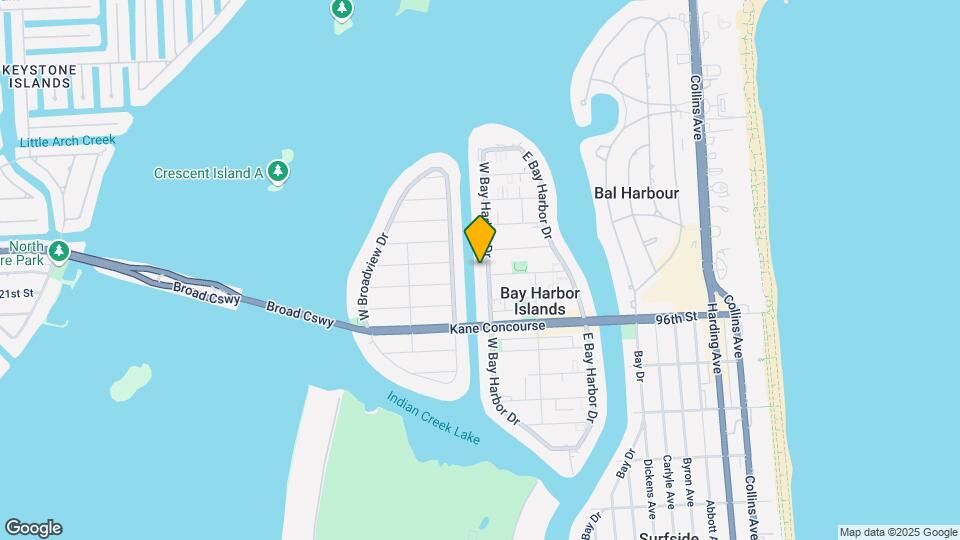 9800 W Bay Harbor Dr, Unit 403 Map and Location Details