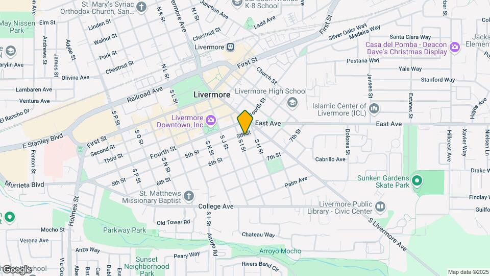 2327 5th St Map and Location Details