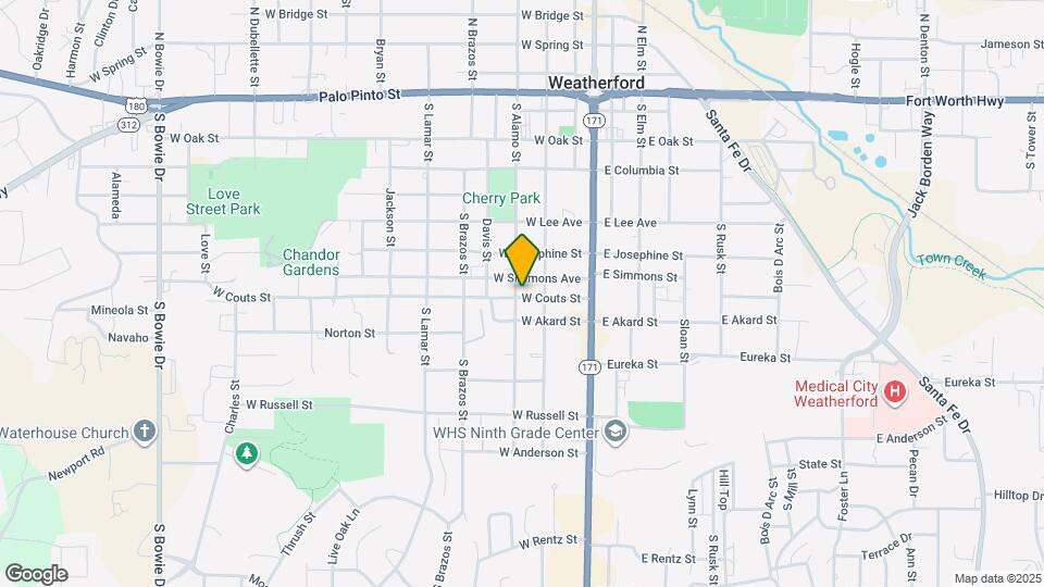 607 S Alamo St Map and Location Details