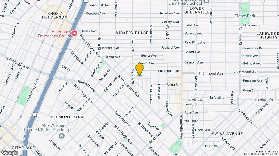 5425 Melrose Ave Mapa y Detalles de la Ubicación