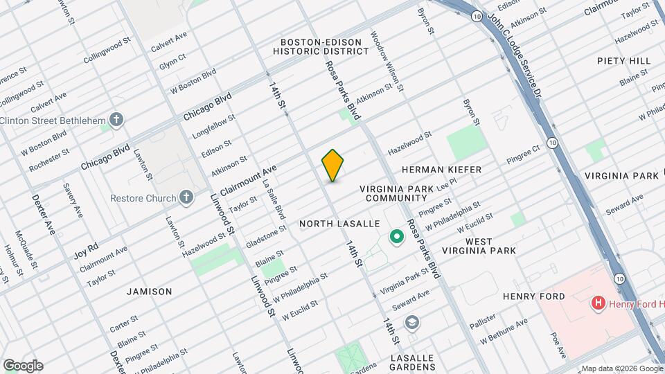 2067 Hazelwood St Mapa y Detalles de la Ubicación