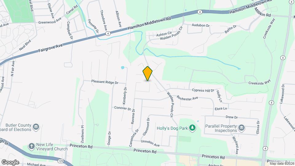 2610 Schafer Knoll Ct Mapa y Detalles de la Ubicación